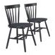 Tyce Black Dining Chair Set of 2