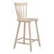 Tyce Natural Counter Height Stool Set of 2