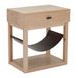 Haram Natural Rectangular Side Table
