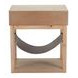 Haram Natural Rectangular Side Table