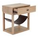 Haram Natural Rectangular Side Table