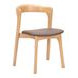 Pioro Brown Upholstered Dining Chair Set of 2