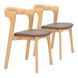 Tabi Brown Round Dining Room Set