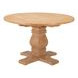 Tabi Brown 47" Round Dining Table