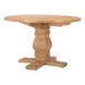 Tabi Brown 47" Round Dining Table