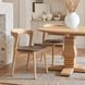 Tabi Brown 47" Round Dining Table