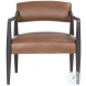 Klausen Shalimar Tobacco Leather Lounge Chair