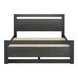 Repos Black Queen Panel Bed