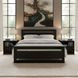 Repos Black Queen Panel Bed