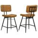 Partridge Camel Counter Height Stool Set of 2
