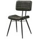 Partridge Espresso And Black Padded Side Chair Set of 2