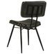 Partridge Espresso And Black Padded Side Chair Set of 2