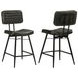 Partridge Espresso Counter Height Stool Set of 2