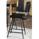 Partridge Espresso Counter Height Stool Set of 2
