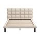 Placid Beige Queen Upholstered Panel Bed