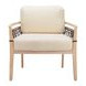 Wezly Ivory Upholstered Accent Chair