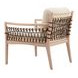Wezly Ivory Upholstered Accent Chair