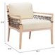 Wezly Ivory Upholstered Accent Chair