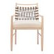 Wezly Ivory Upholstered Dining Chair Set of 2