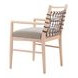Wezly Gray Upholstered Dining Chair Set of 2