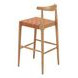 Bandani Tan Leather Upholstered Bar Stool