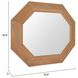 Otekant Natural Octagonal Wall Mirror