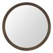 Inikas Espresso Round Wall Mirror