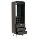 Magara Black Bar Cabinet