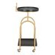 Zukei Black and Gold Bar Cart