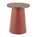 Dikis Brown Round Side Table