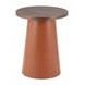 Dikis Brown Round Side Table
