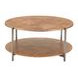 Adna Brown Round Cocktail Table