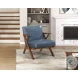 Elliott Blue Accent Chair
