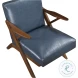 Elliott Blue Accent Chair