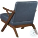 Elliott Blue Accent Chair