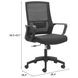 Jett Black Low Back Office Chair