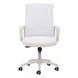 Jett White Low Back Office Chair