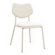 Zeal Light Gray and Taupe Upholstered Dining Chair Set of 4