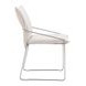 Pola White Upholstered Dining Chair Set of 2