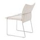 Pola White Upholstered Dining Chair Set of 2