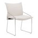 Pola White Upholstered Dining Chair Set of 2