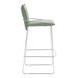 Pola Green Upholstered Bar Stool