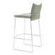 Pola Green Upholstered Bar Stool