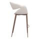 Limay Beige Upholstered Bar Stool