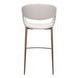 Limay Beige Upholstered Bar Stool