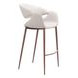 Limay Beige Upholstered Bar Stool