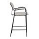 Couva Gray Upholstered Counter Height Stool Set of 2