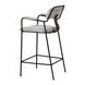 Couva Gray Upholstered Counter Height Stool Set of 2