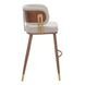Brew Beige Upholstered Bar Stool