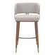 Brew Beige Upholstered Bar Stool